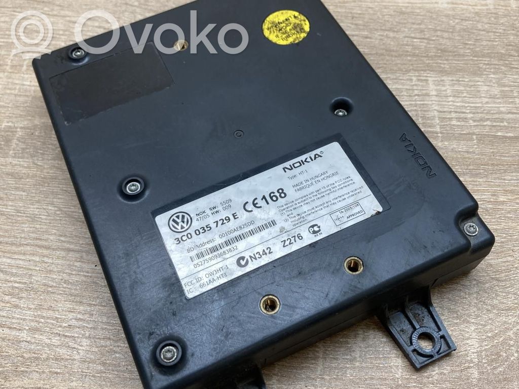 Volkswagen PASSAT B6 Unité de commande, module téléphone