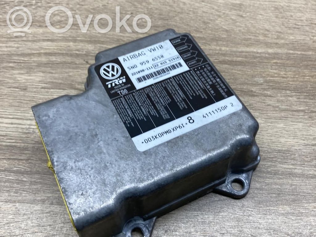 Volkswagen PASSAT B7 Sterownik / Moduł Airbag