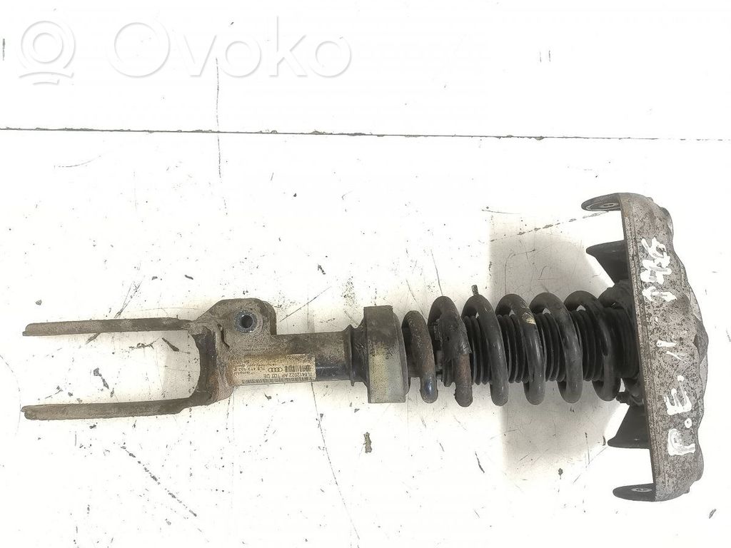 Audi Q7 4L Amortyzator osi przedniej ze sprężyną 
