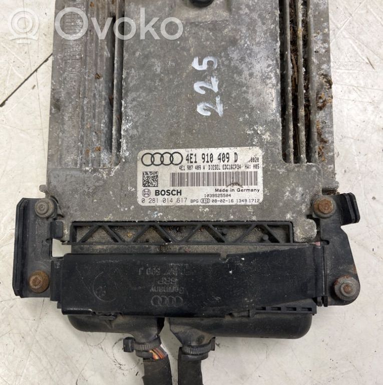 Engine control unit/module   4E1910409,0281014617