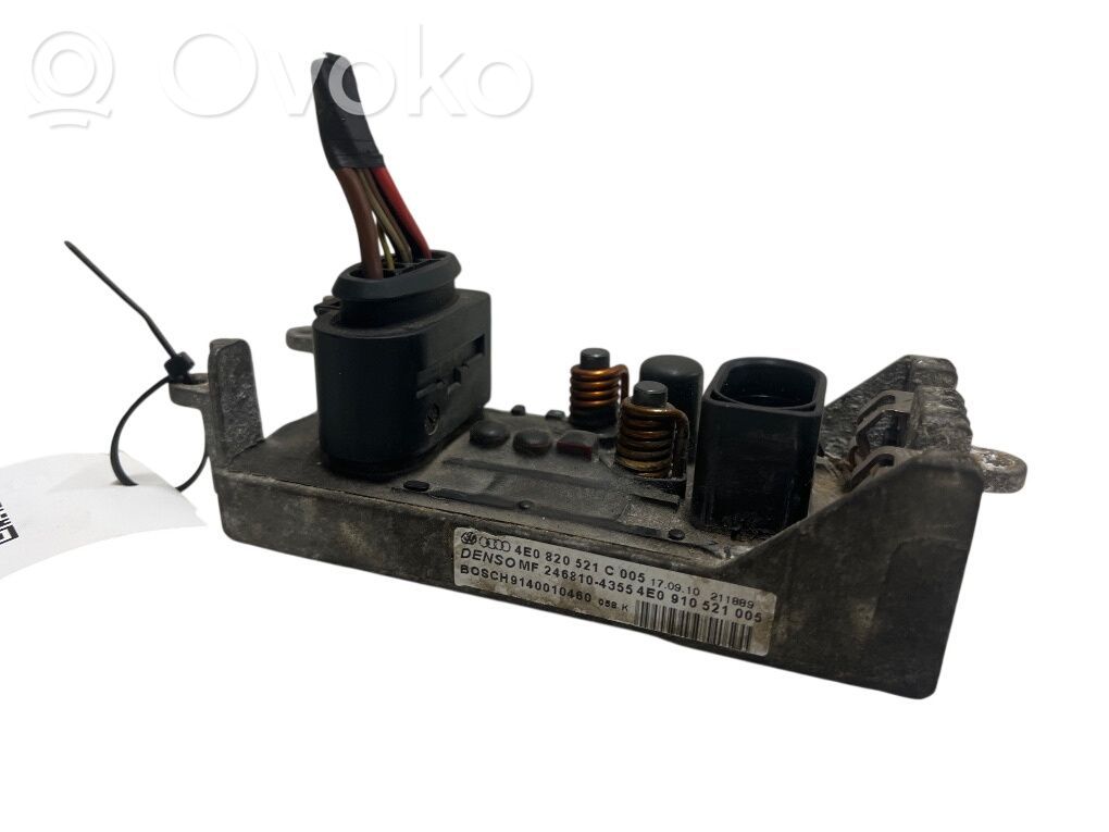 Audi A8 S8 D3 4E Resistencia motor/ventilador de la calefacción 