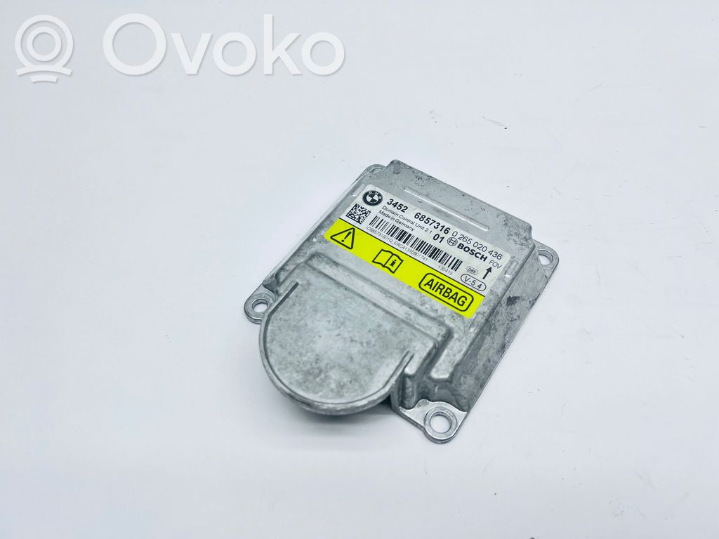 Airbag control unit/module   6857316,0265020436