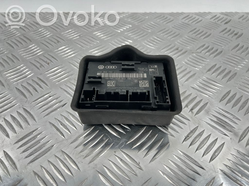 Audi A6 Allroad C7 Oven ohjainlaite/moduuli 
