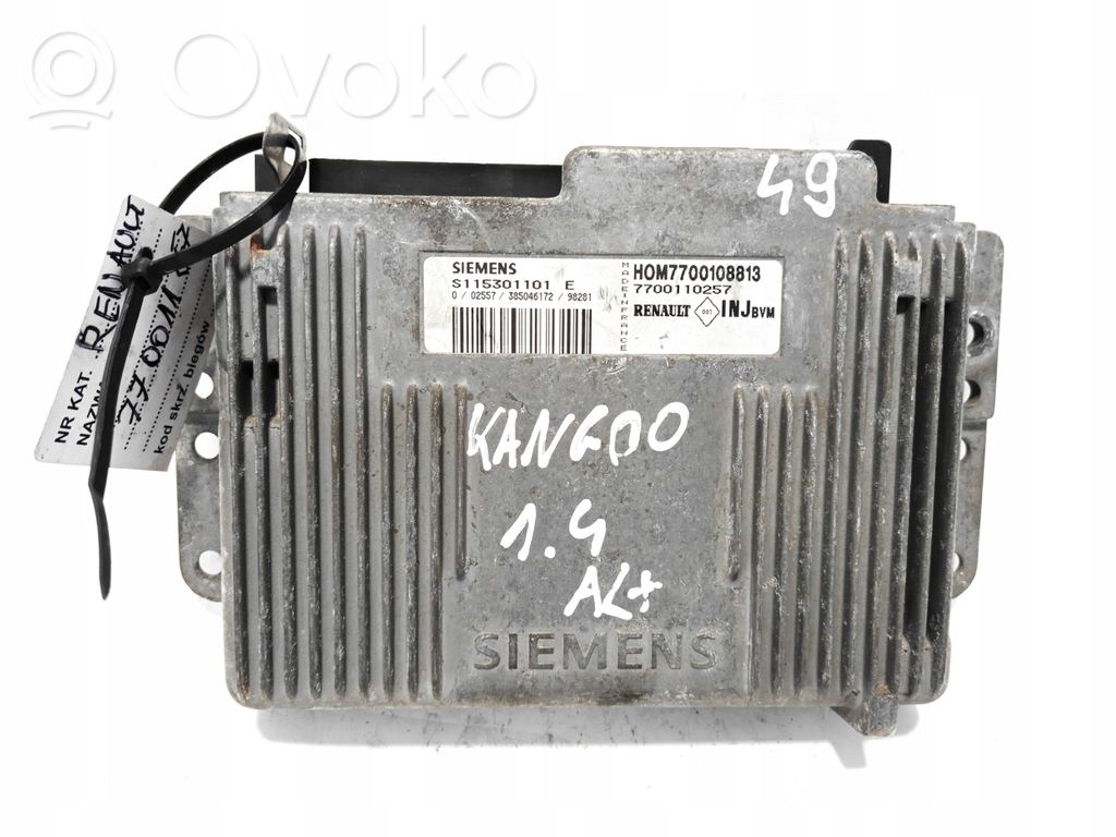 Engine control unit/module   7700108813