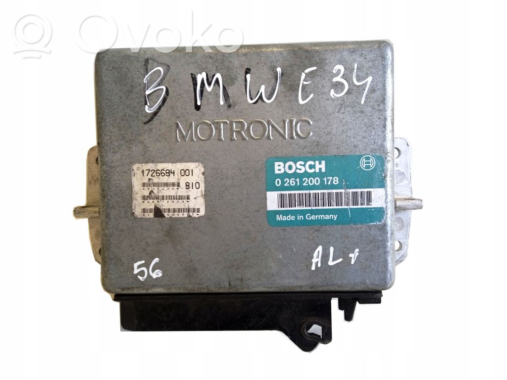Engine control unit/module   1726684,0261200178