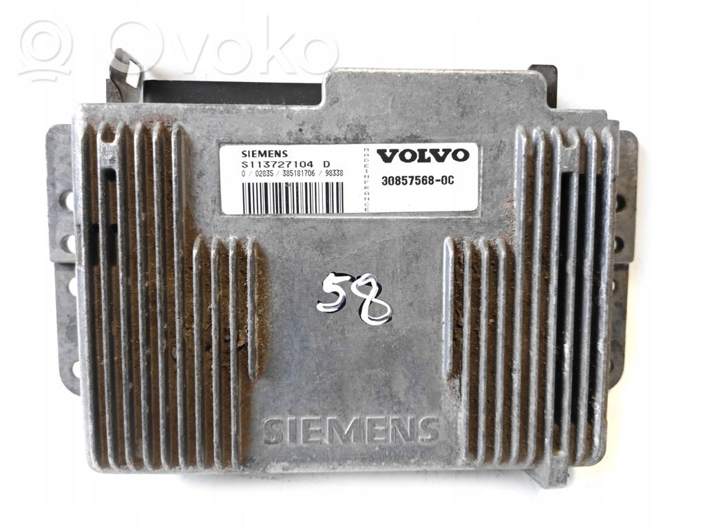 Volvo S40, V40 Engine control unit/module 