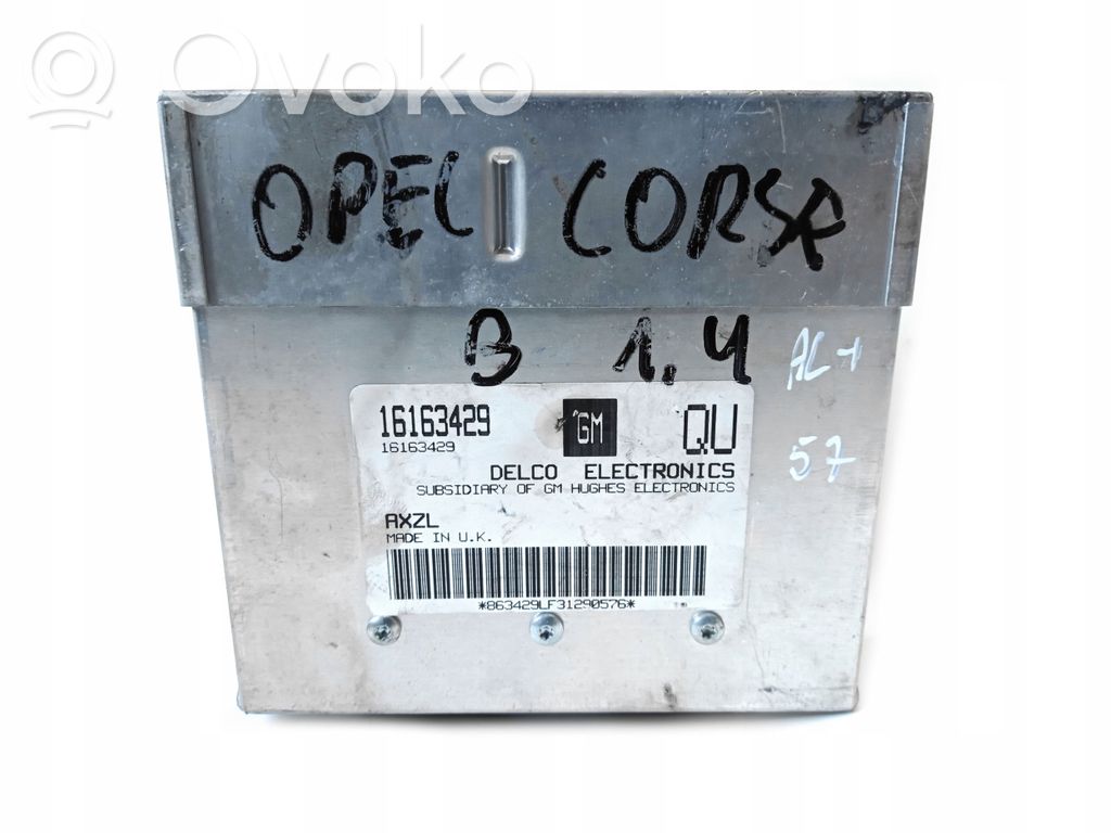 Opel Corsa B Unidad de control/módulo del motor 