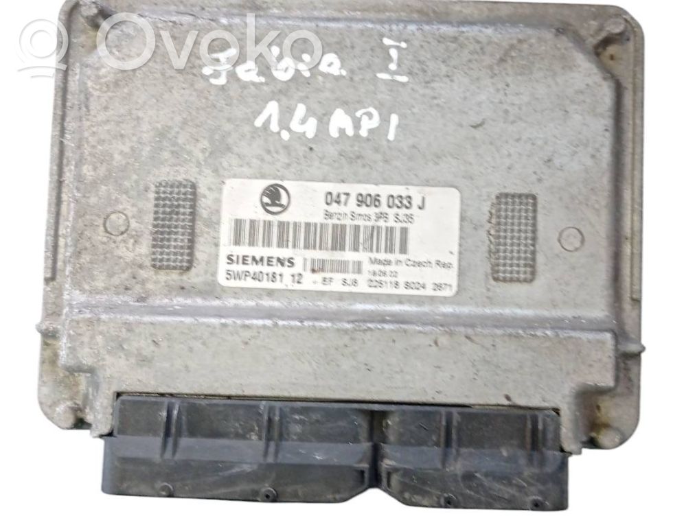 Skoda Fabia Mk1 (6Y) Engine control unit/module 