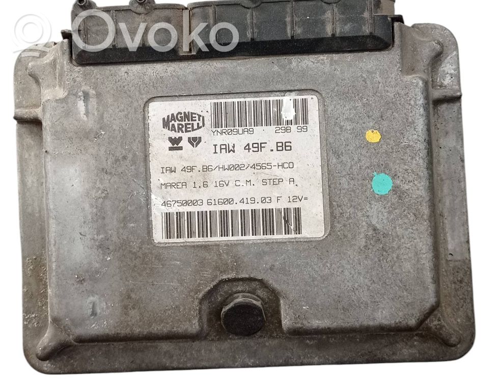 Fiat Bravo - Brava Engine control unit/module 