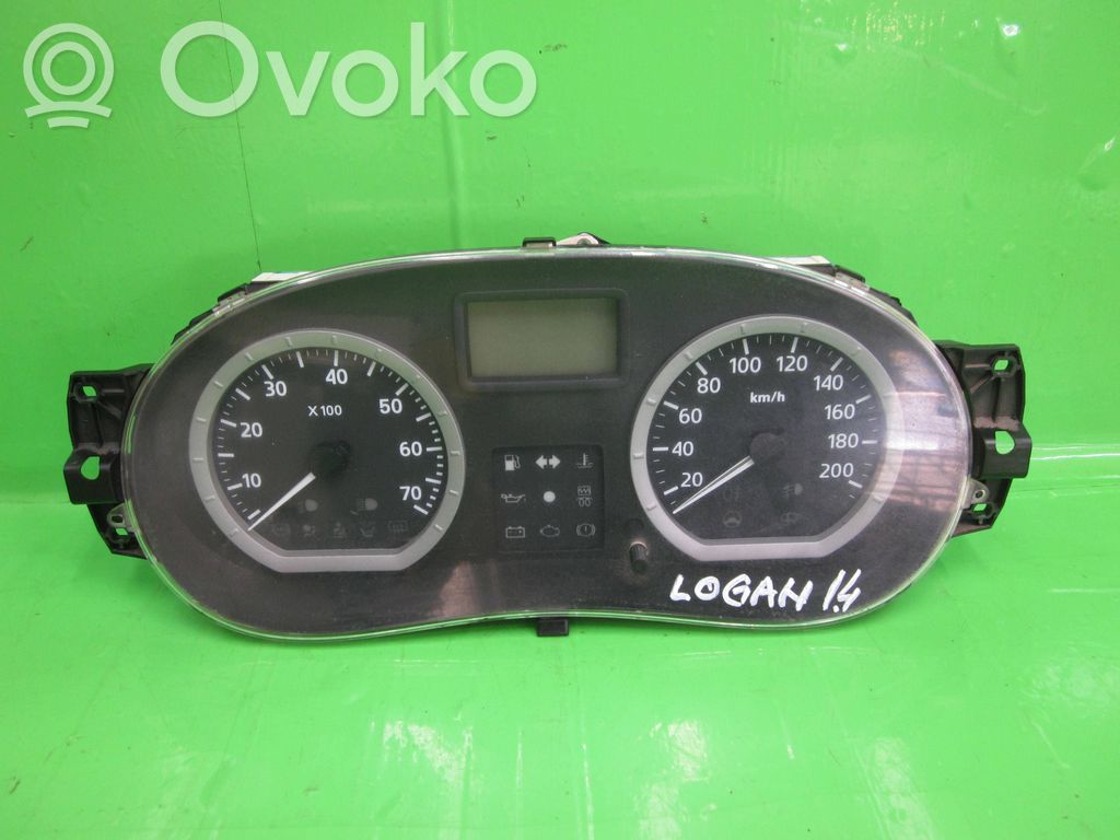 Dacia Logan I Speedometer (instrument cluster) 