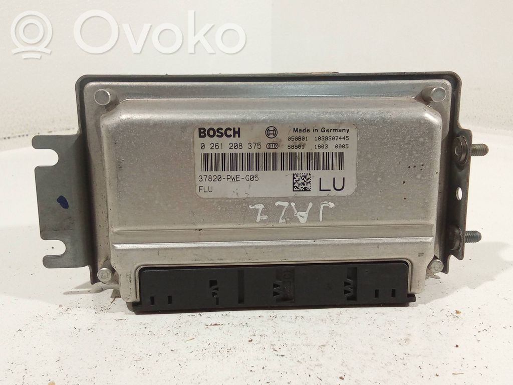 Engine control unit/module   37820PWEG01,0261208375,1039S07445