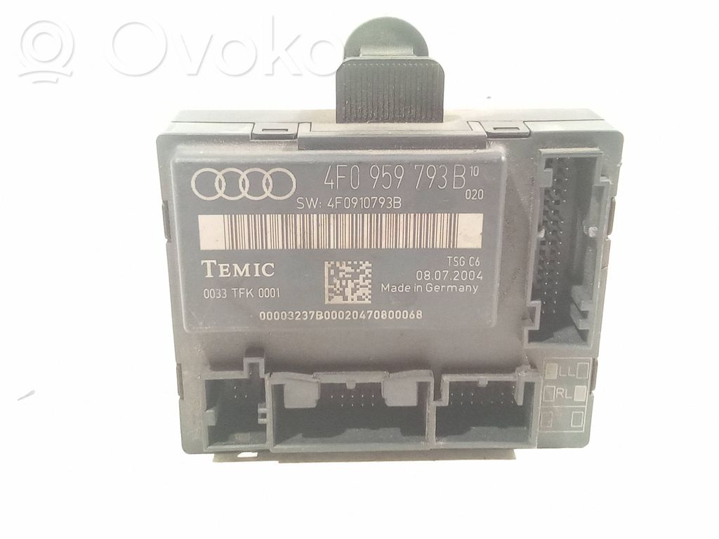 Unidad de control/módulo de la puerta   4F0959793B,4F0910793B,0033TFK0001