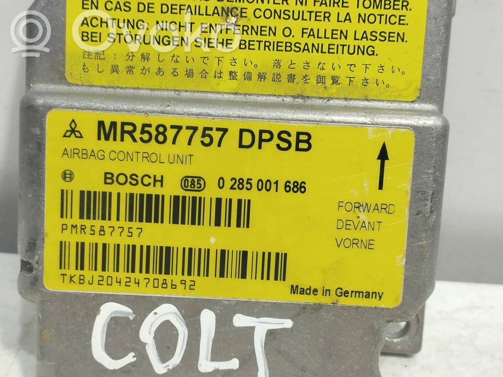 Mitsubishi Colt Unidad de control/módulo del Airbag 