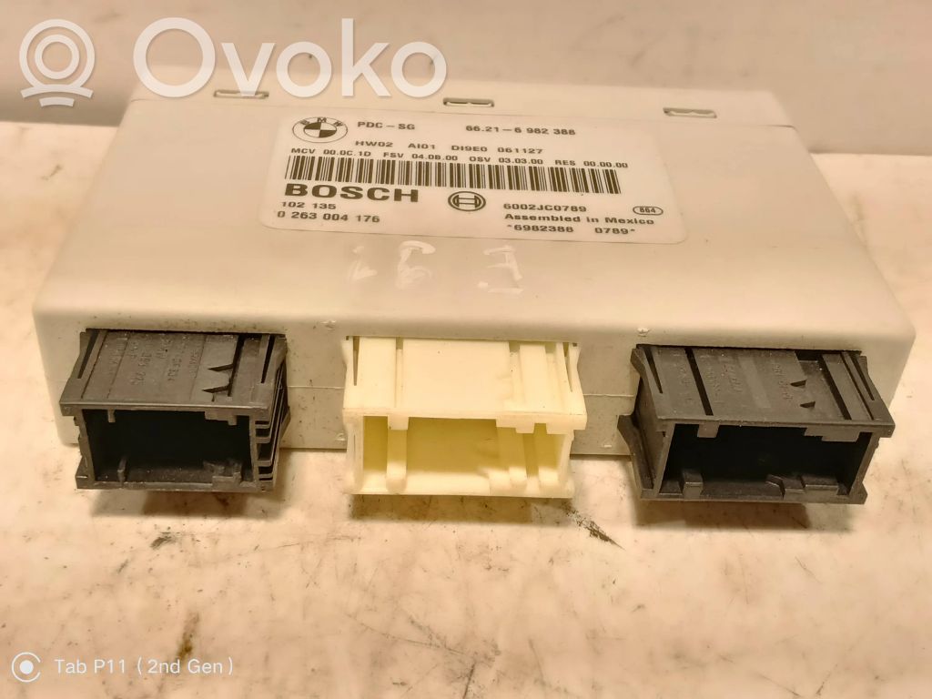 BMW 3 E90 E91 Pysäköintitutkan (PCD) ohjainlaite/moduuli 