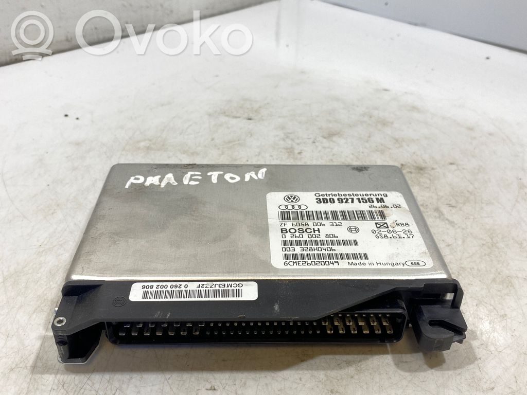 Gearbox control unit/module   3D0927156M,0260002806,ZF6058006312