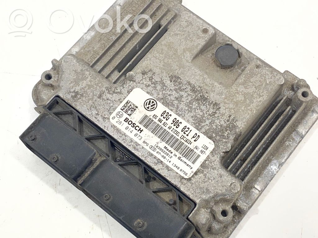 Volkswagen Caddy Engine control unit/module 