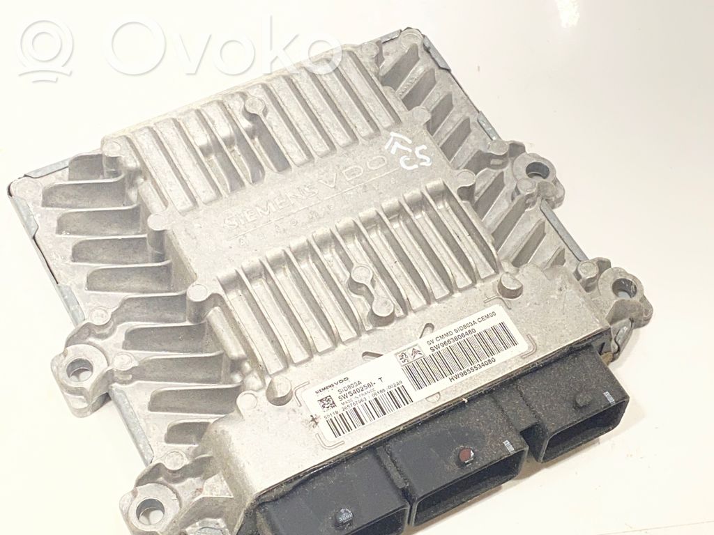 Citroen C4 I Picasso Variklio valdymo blokas 
