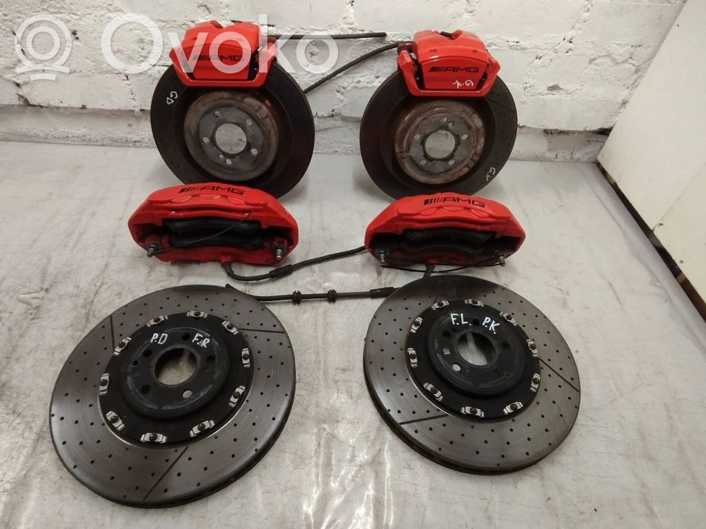 Mercedes-Benz AMG GT R190 C190 Brake discs and calipers set 