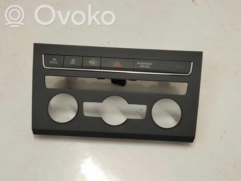 Console centrale, commande chauffage/clim   5F0858060G