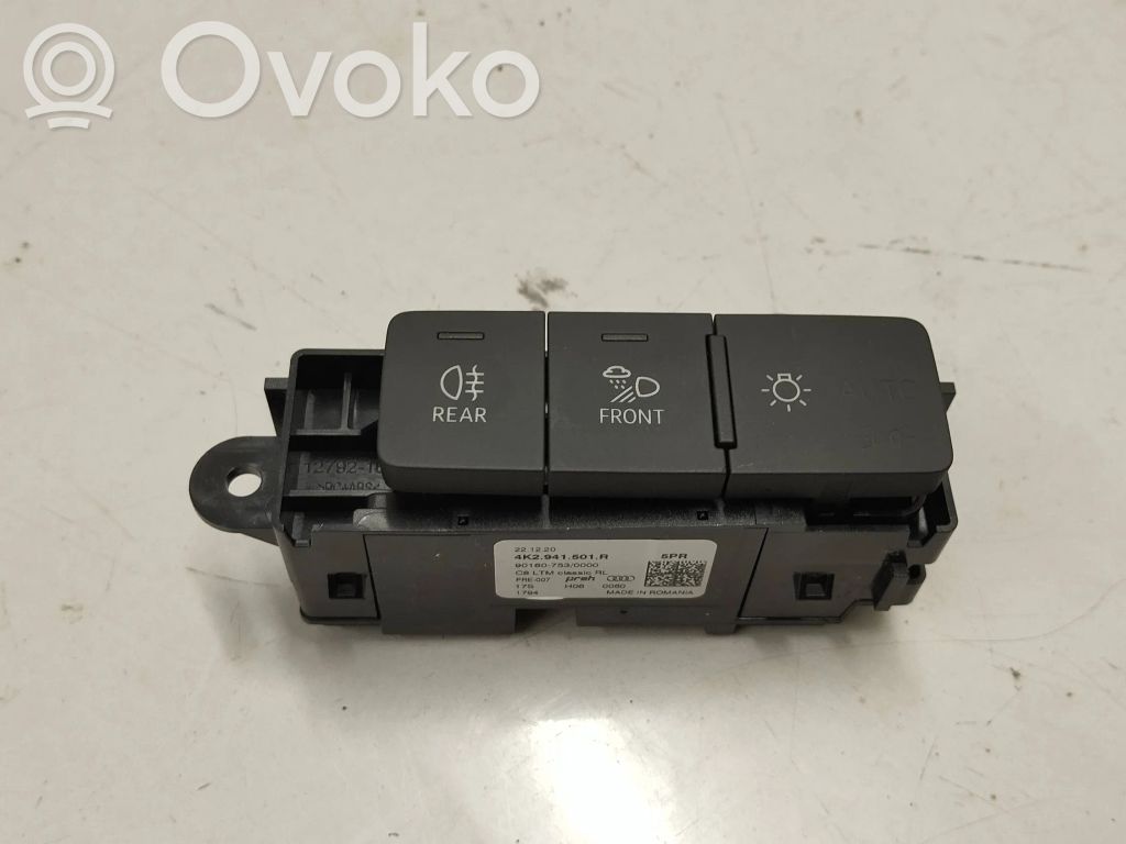 Audi A1 Interrupteur d’éclairage 