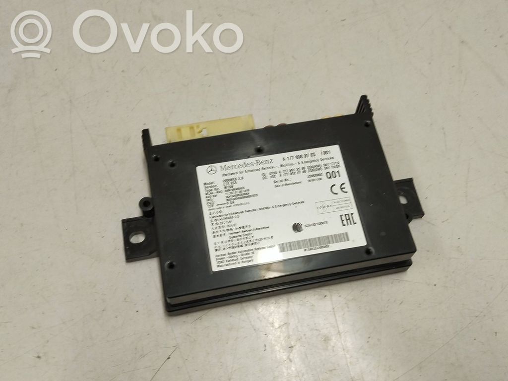 Mercedes-Benz A W177 Moduł / Sterownik Bluetooth 