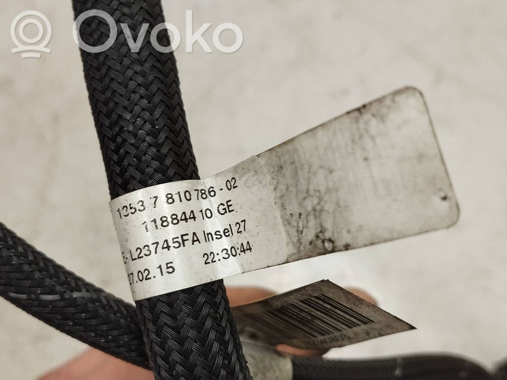 BMW 3 F30 F35 F31 Polttoaineputki 