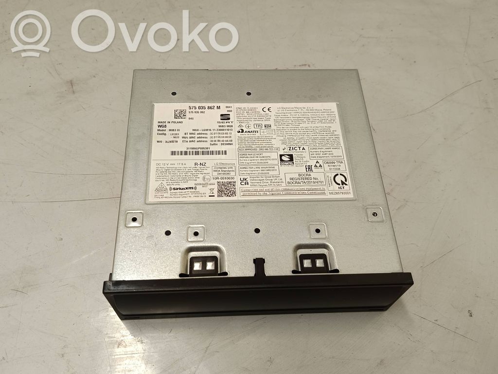 Seat Ateca Radio/CD/DVD/GPS head unit 