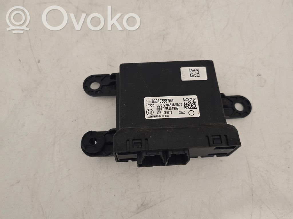 Gateway control module   068403887AA,10R059778,J0072048180000