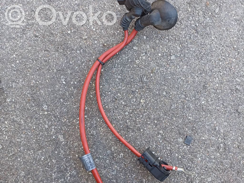 BMW X3 E83 Pliusinis laidas (akumuliatoriaus) 
