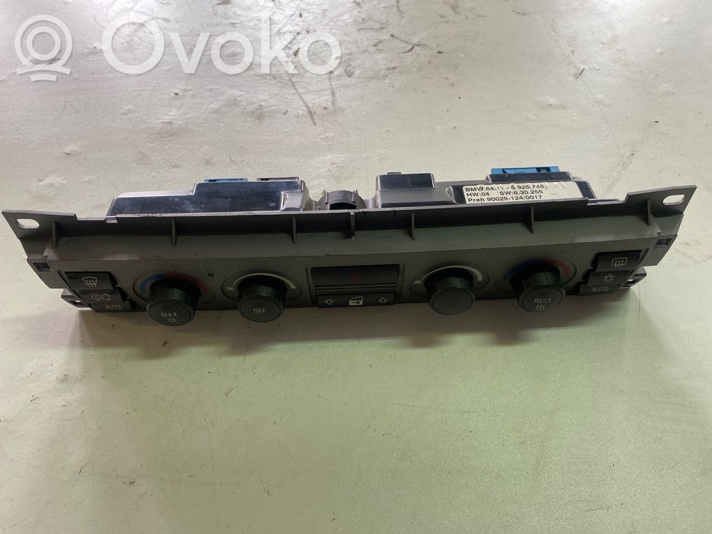 BMW 7 E65 E66 Climate control unit 
