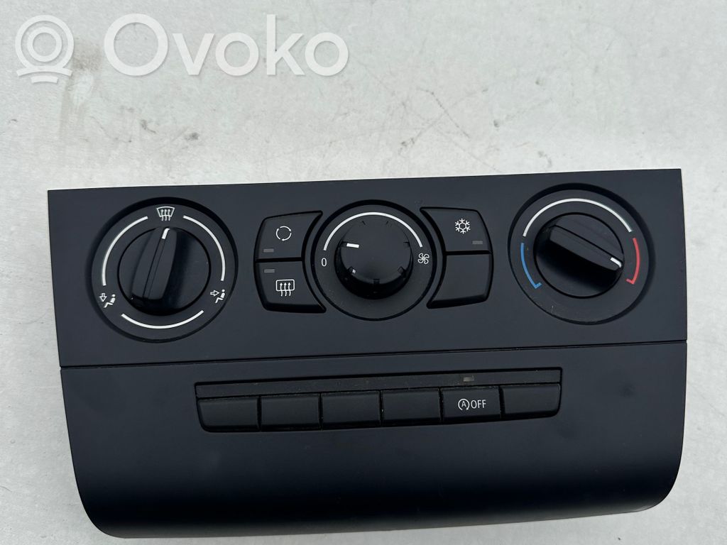 BMW 1 E81 E87 Climate control unit 