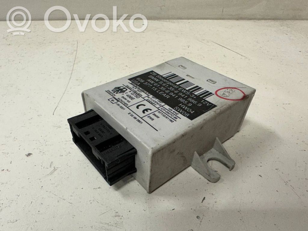 BMW X3 E83 Unité de commande dispositif d'immobilisation 