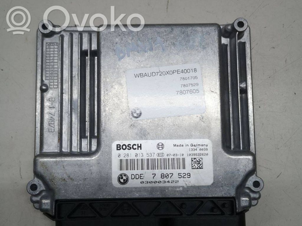 BMW 1 E81 E87 Engine control unit/module 