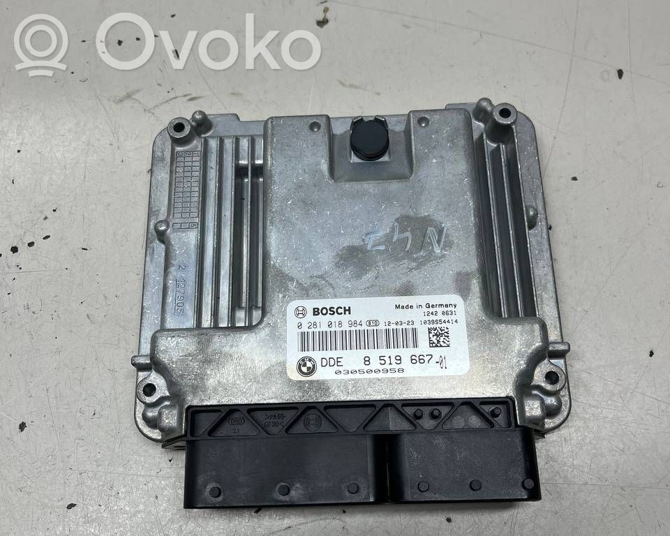 Engine control unit/module   8519667,0281018984,030500958