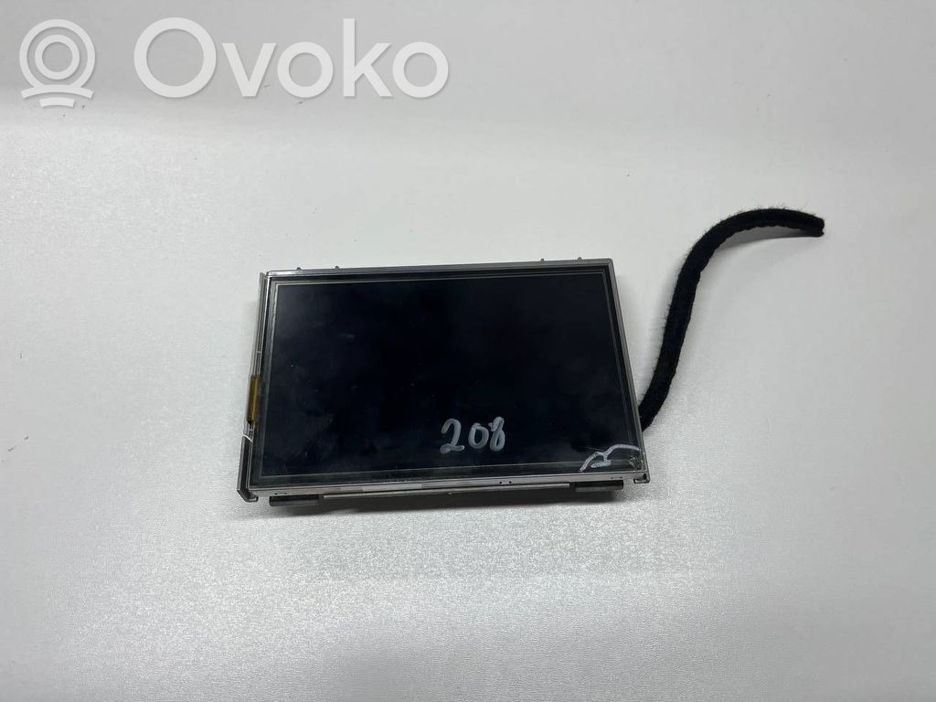 Peugeot 208 I Screen/display/small screen 