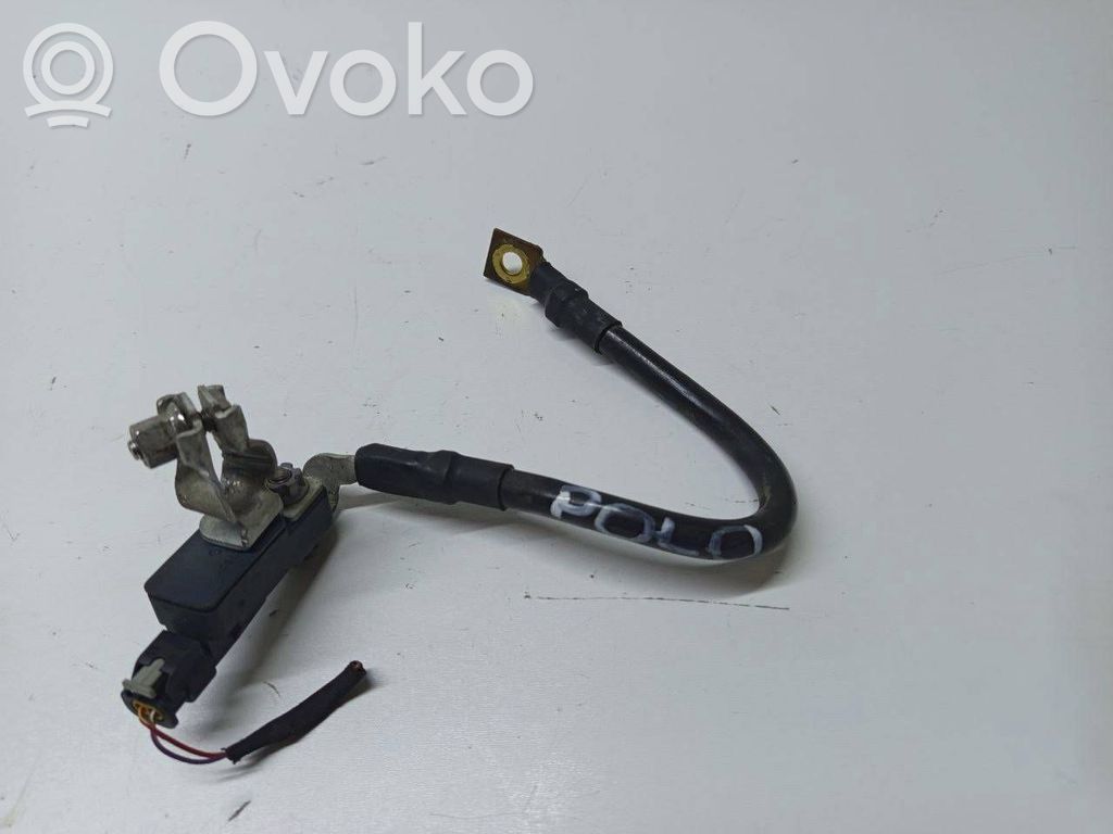 Volkswagen Polo VI Negative earth cable (battery) 
