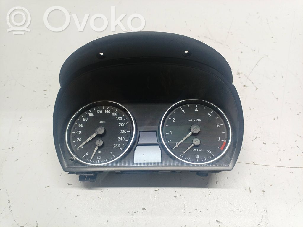 BMW 3 E90 E91 Speedometer (instrument cluster) 