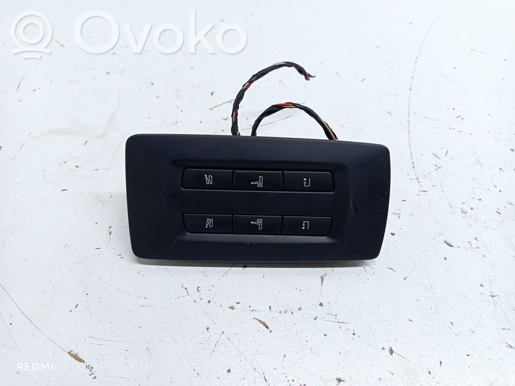 BMW 5 GT F07 Seat control switch 