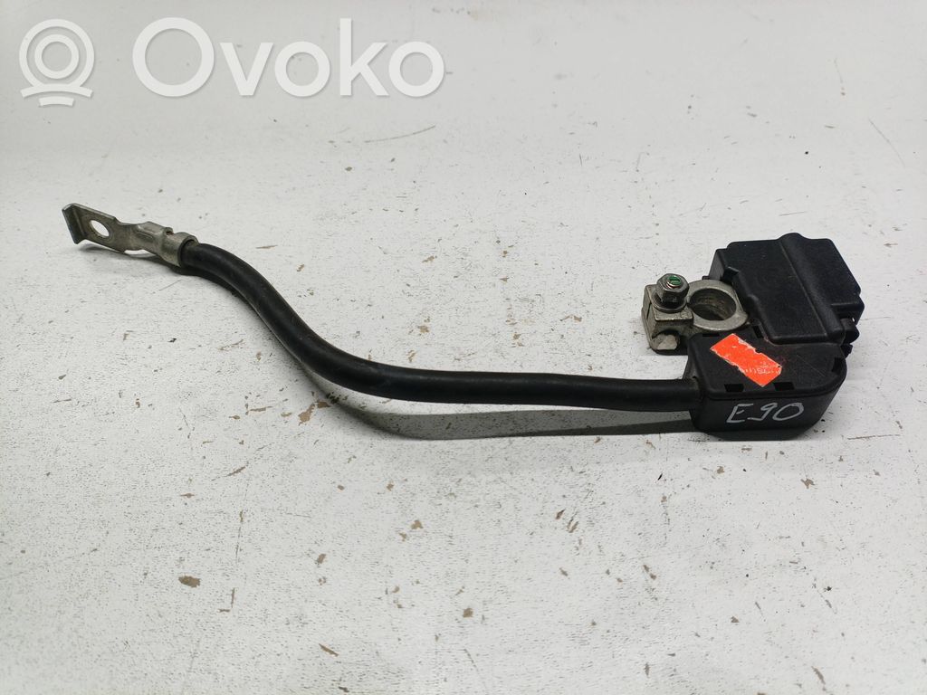 BMW 3 E90 E91 Mīnusa vads (akumulatora) 