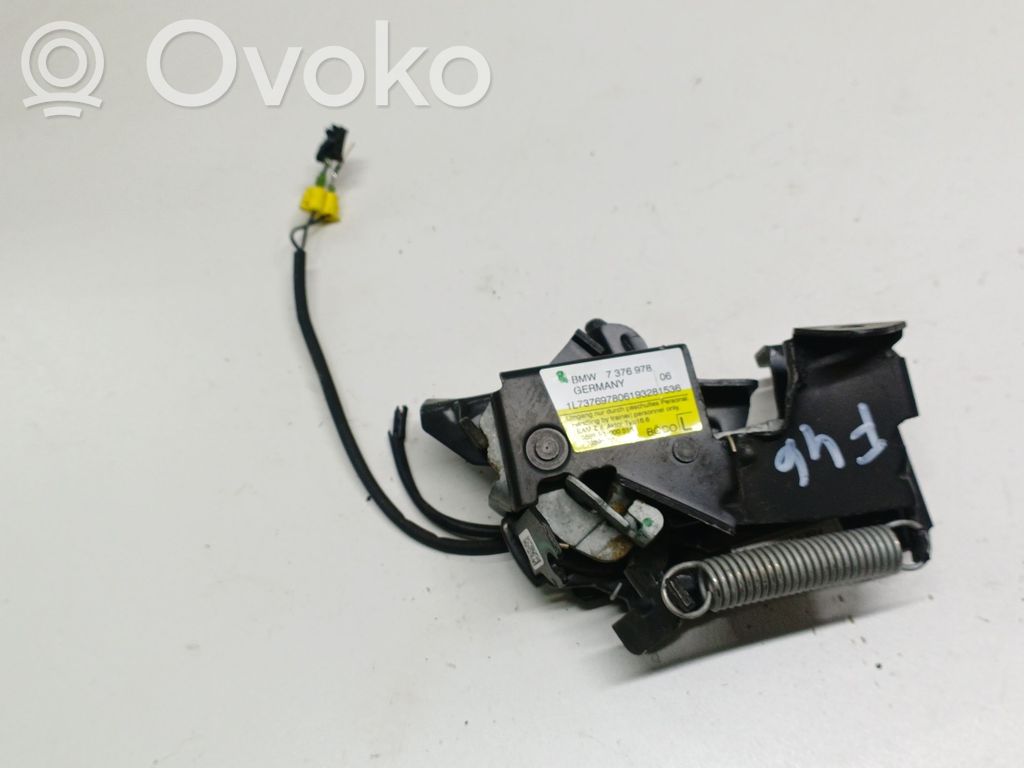 BMW 2 F46 Zamek pokrywy przedniej / maski silnika 