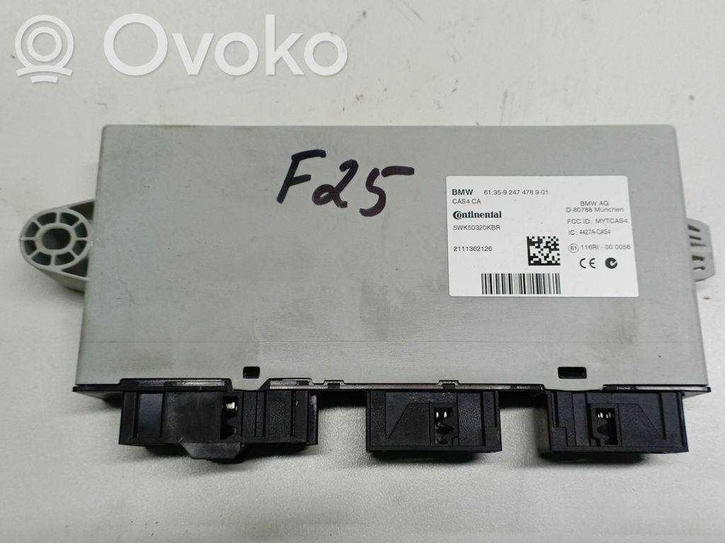 BMW X3 F25 Moduł / Sterownik komfortu 