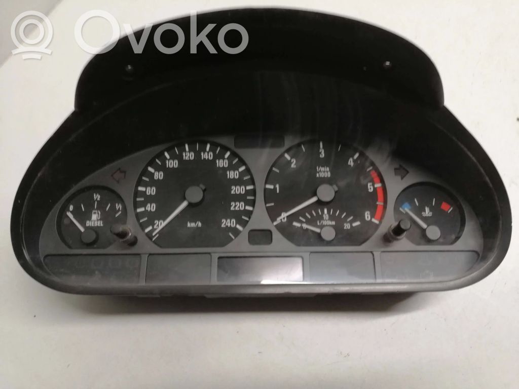 BMW 3 E46 Speedometer (instrument cluster) 