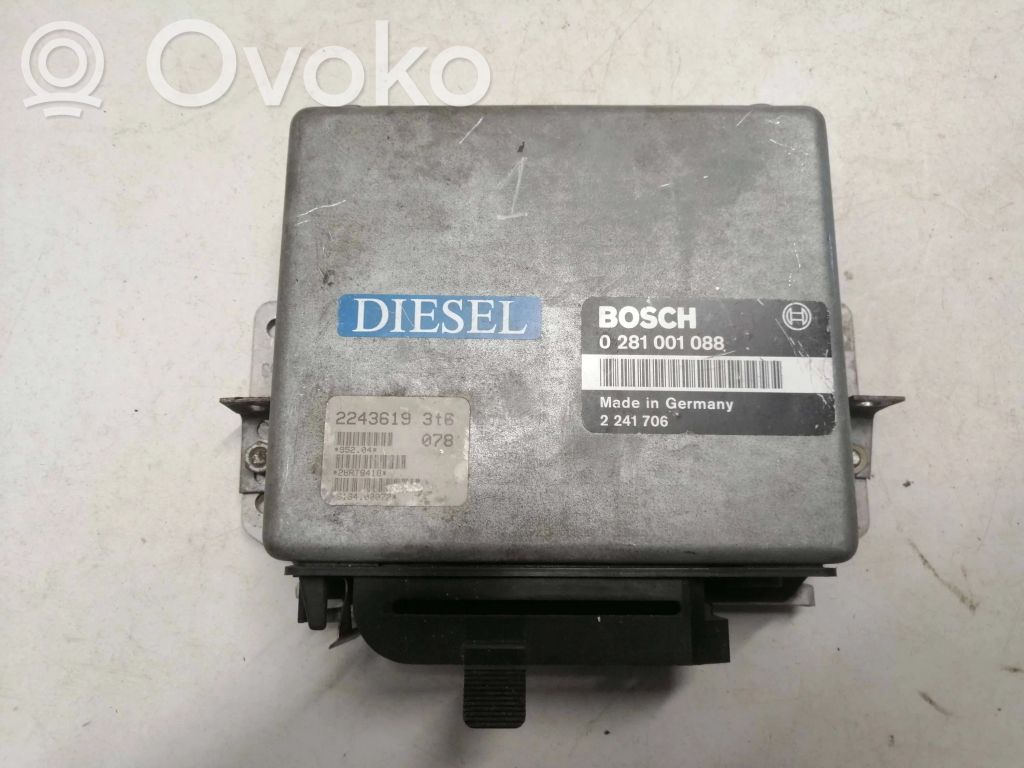 BMW 3 E30 Engine control unit/module 