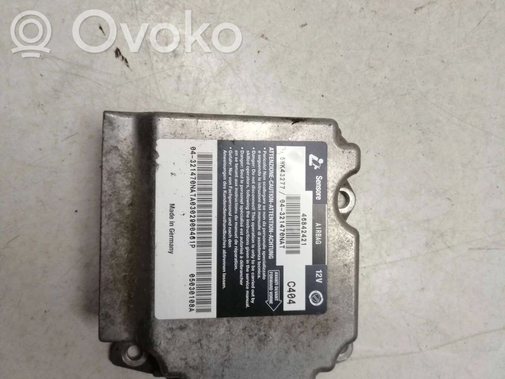 Alfa Romeo 147 Airbag control unit/module 