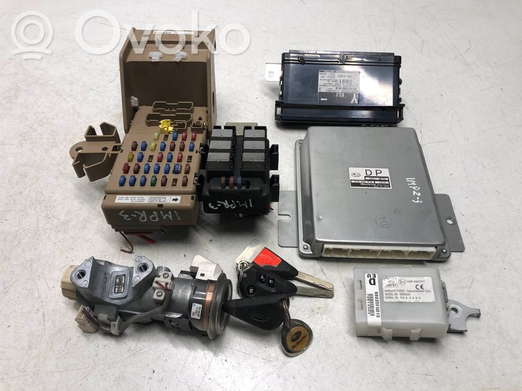 Subaru Impreza III Engine ECU kit and lock set 