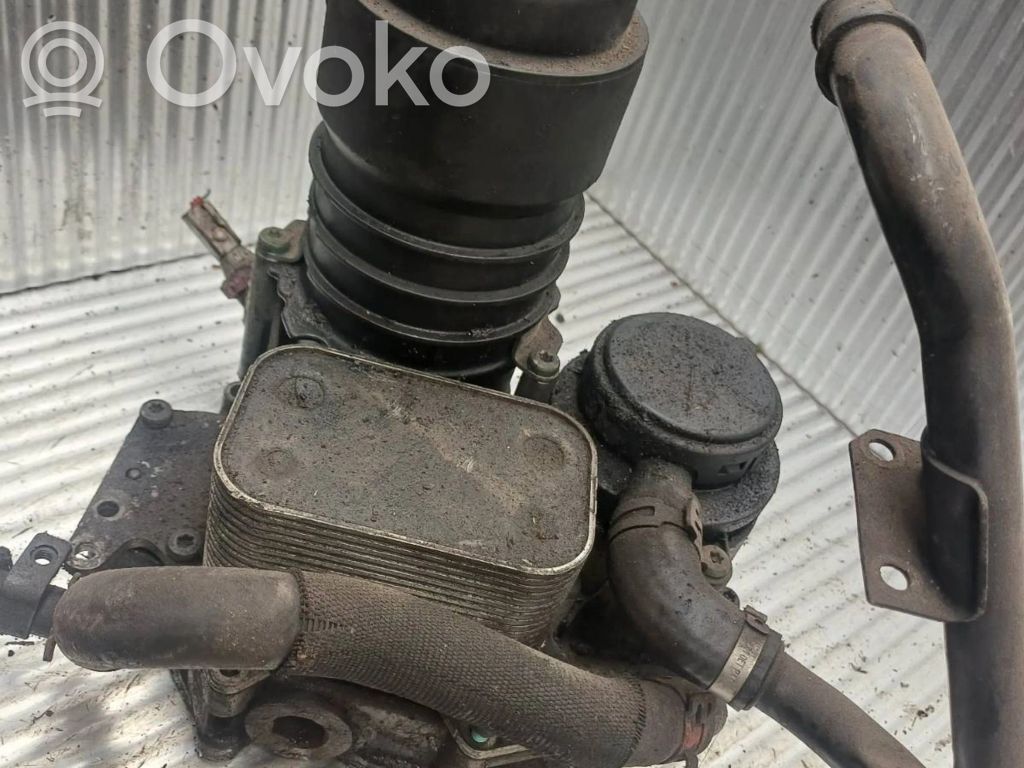 Audi A6 S6 C6 4F Oil filter mounting bracket 