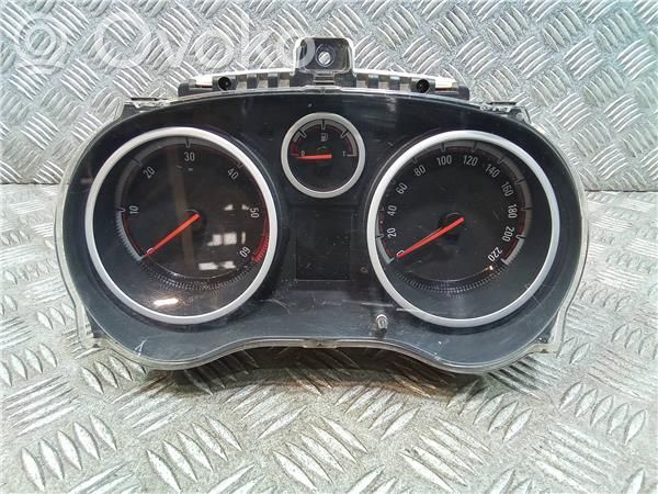 Opel Corsa D Tachimetro (quadro strumenti) 