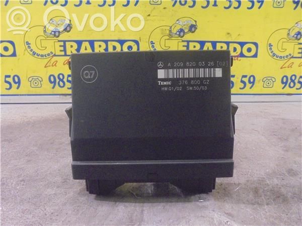 Mercedes-Benz CLK A209 C209 Modul confort 