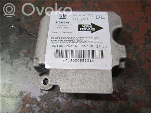 Opel Astra G Unitate/modul de comandă airbaguri 