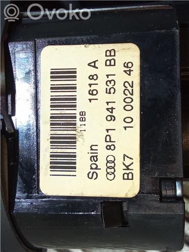 Audi A3 S3 8P Light switch 